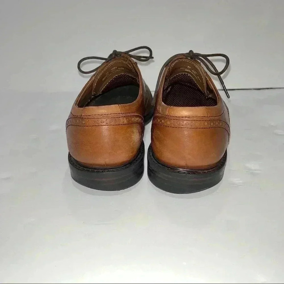 Johnston and Murphy Mens Brown Wingtip 👞 shoes - Picture 4 of 10